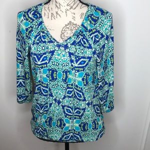 Jones New York Sport Blouse Size Small